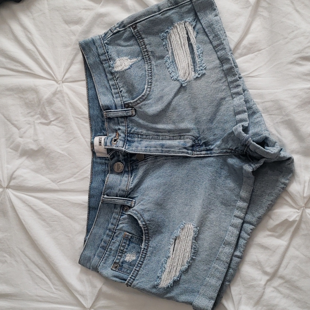 Amuse society jean shorts